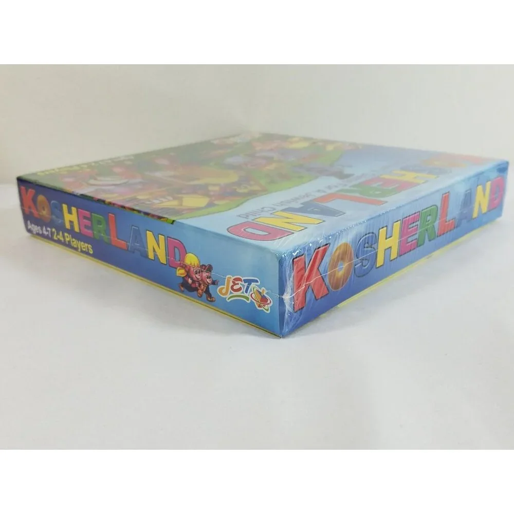KosherLand A Beginner's Game For A Jewish Child Item Board Game Sealed Jet
